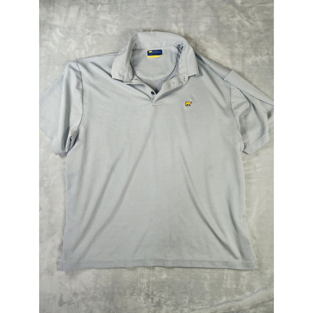 JACK NICKLAUS GOLDEN BEAR Golf‎ Polo Shirt Mens XL Black Performance Outdoor